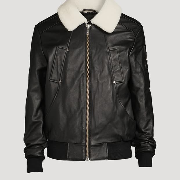 무스너클 (moose nuckles)가죽 자켓 US  L(105)