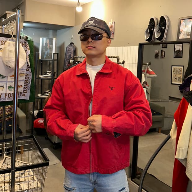 Gant swing lining check pattern jacket 