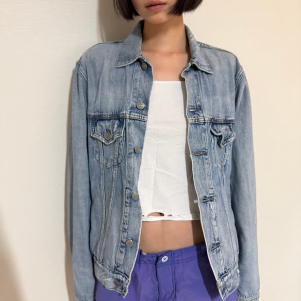 폴로 데님자켓