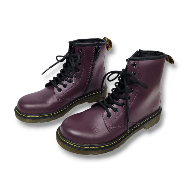 33 Dr. Martens 닥터마틴 퍼플 부츠
