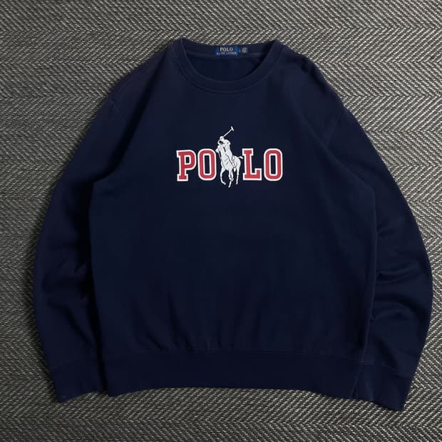 폴로 랄프로렌 신형 빅포니 박시핏 빅로고 맨투맨o 3935