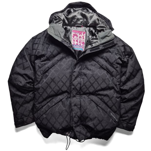 [S] 버튼 덕다운 보드패딩