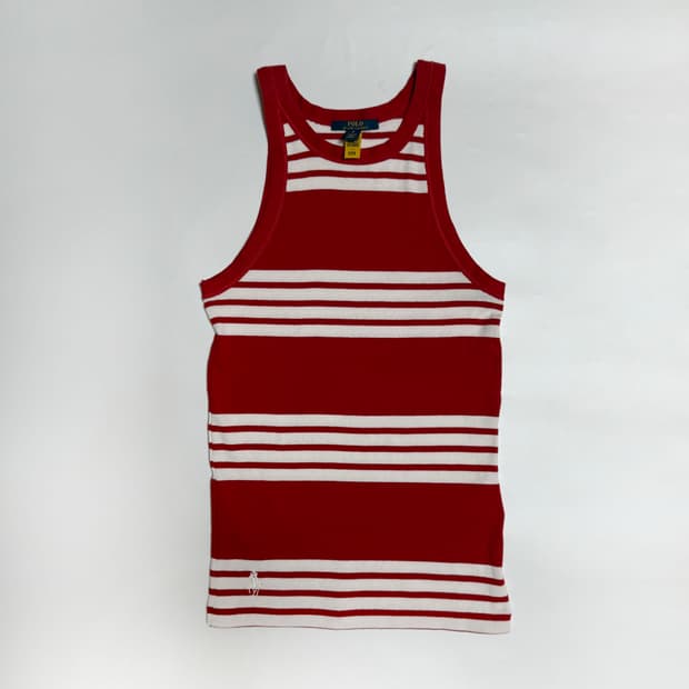 폴로 랄프로렌 스트라이프 나시