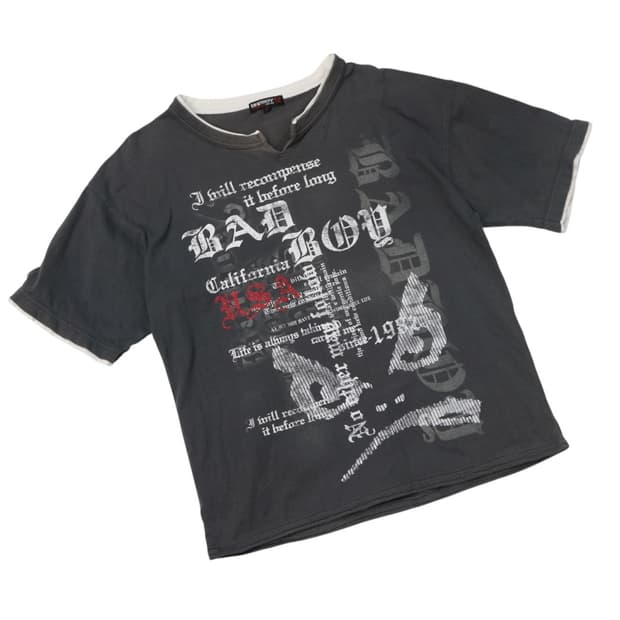 배드보이 프린팅 반팔
