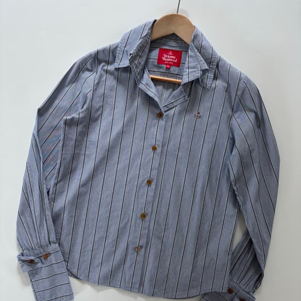 Vivienne Westwood 비비안웨스트우드 레드 라벨 블루 스트라이