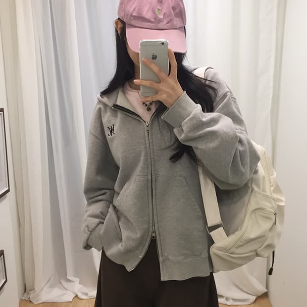 Women's Wooalong Hoodie Zip-up 105