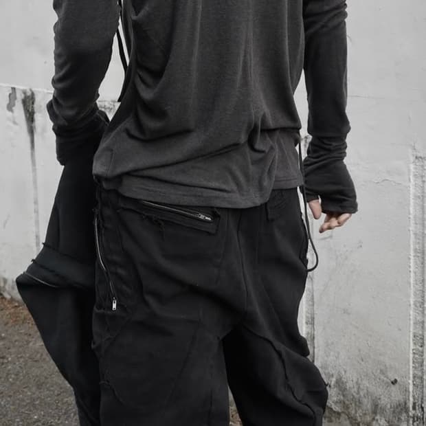 하르테올뎀 twisted C Pants 트위스티드 c팬츠