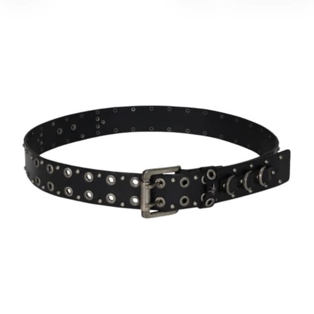 베이컨트 아카이브 블렌하임 더블 스터드 벨트 블랙