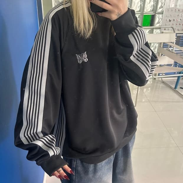 TRACK CREW NECK SHIRT 트랙 크루넥 셔츠