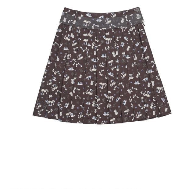 구해요) 코이세이오 teji two-tone pattern skirt