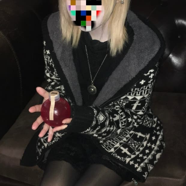 해골 노르딕 후드집업