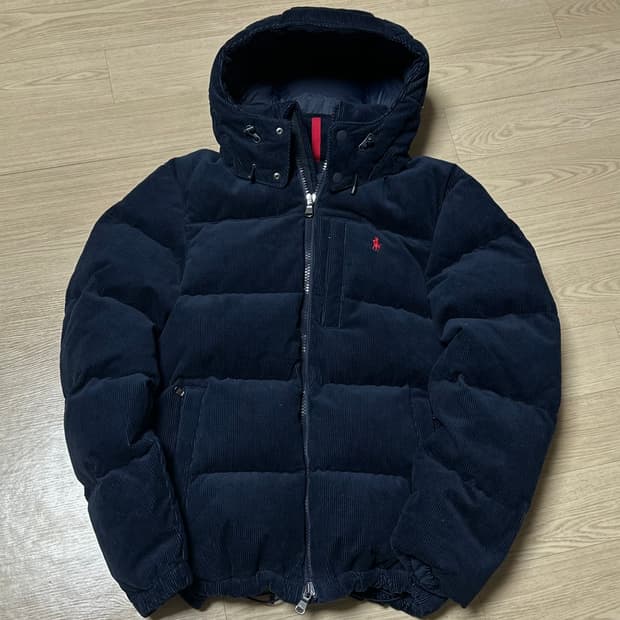 폴로랄프로렌 코듀로이 다운 재킷