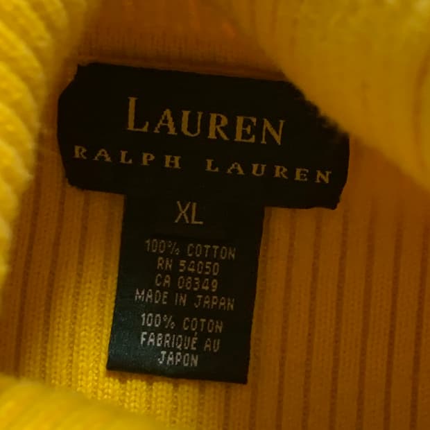 랄프로렌 목폴라 니트