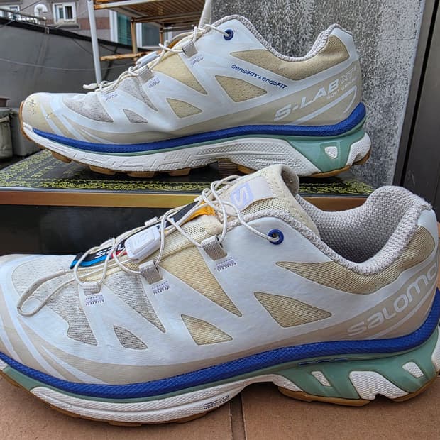 살로몬 S/LAB XT-6 바닐라 아이스 그레이그린 검 245