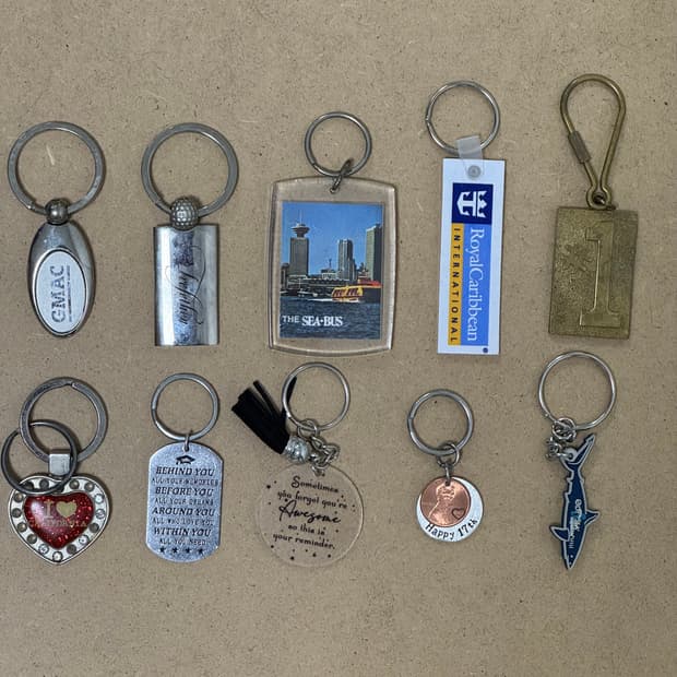 미국 빈티지 키링