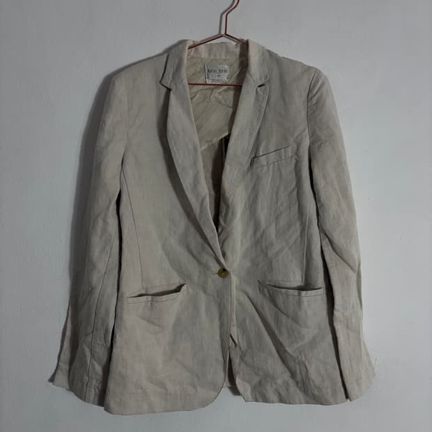 포르테포르테 린넨 베이지 자켓(Free)