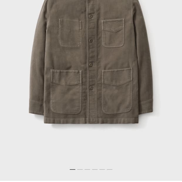 포터리 몰스킨 워크자켓 토바코 2사이즈