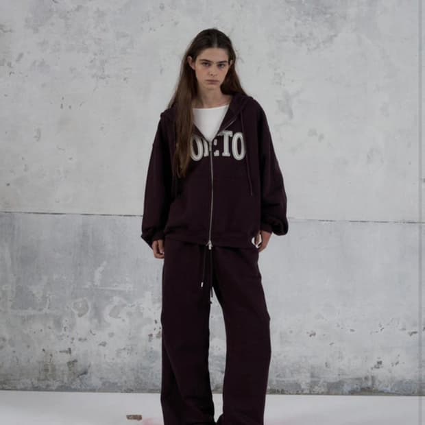 (새상품/택O) foeto 포에토 워싱데이 팬츠 보르도 기본기장