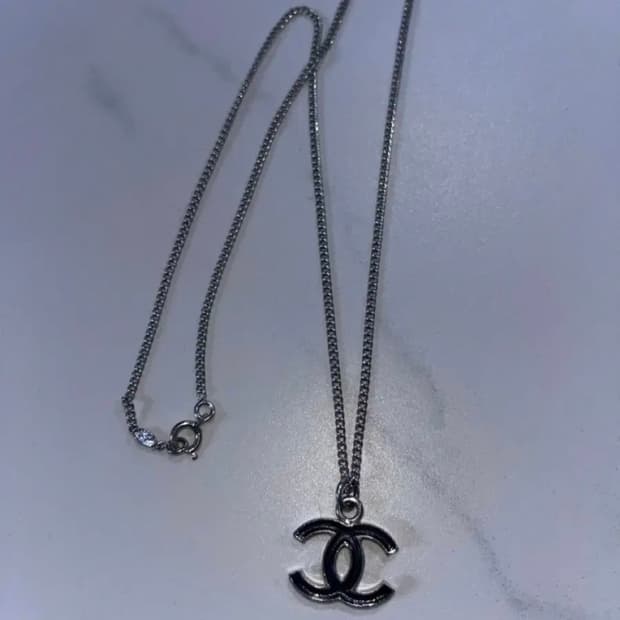 샤넬양면cc로고목걸이