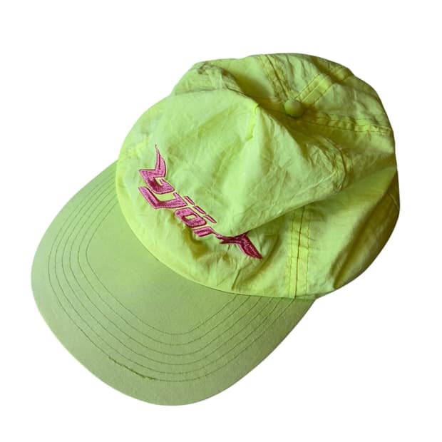 빈티지 90s Bjork 로고 나일론 캡
