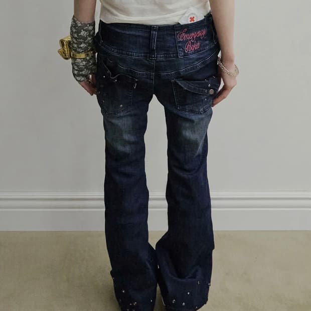 스컬프터 DIY Bootcut Denim Indigo