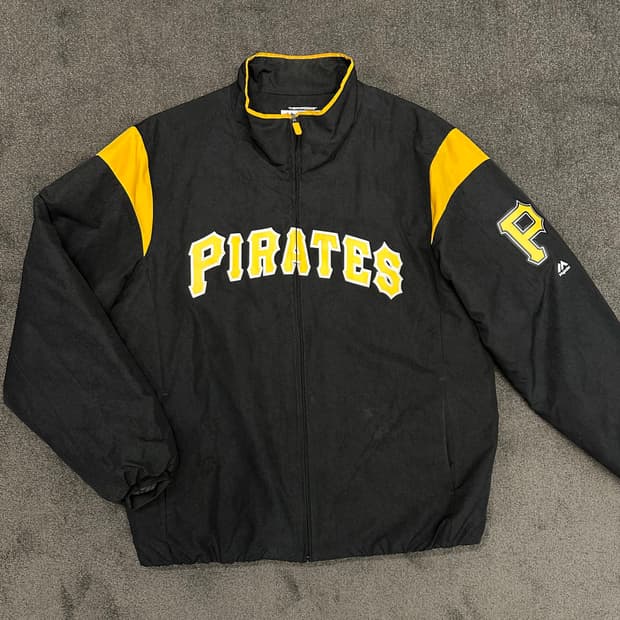 마제스틱 피츠버그 MLB 야구점퍼 L