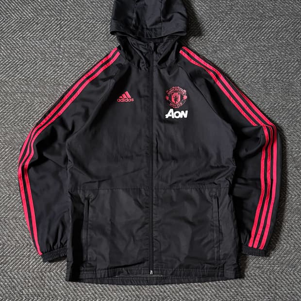 아디다스 맨체스터 유나이티드 윈드브레이커 자켓 (105)