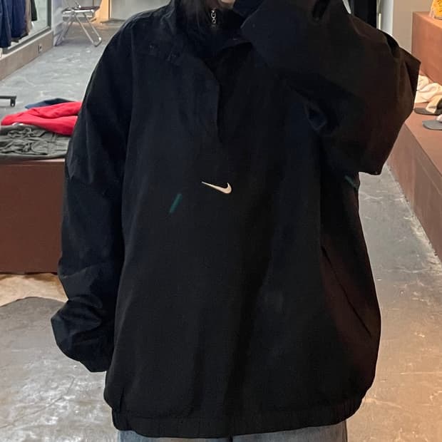 나이키 이중아노락 블랙 웜업 H2309