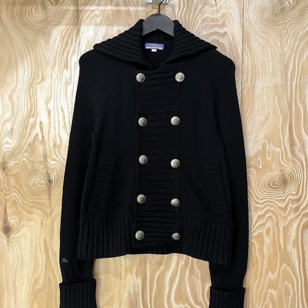 버버리 나폴레옹 울 가디건