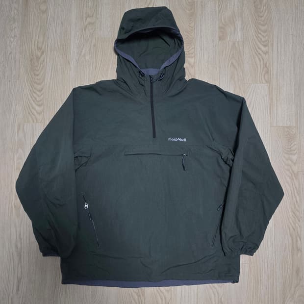 Montbell 몽벨 아웃도어 아노락 카키 XL