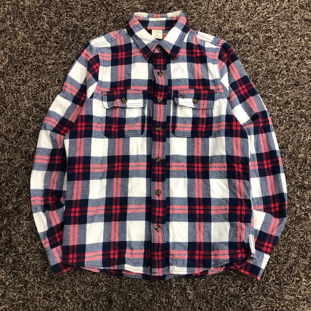 아베크롬비 체크 셔츠