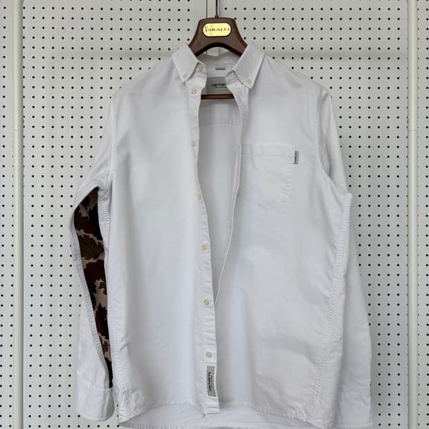 칼하트 WIP Raymond 셔츠 화이트 L