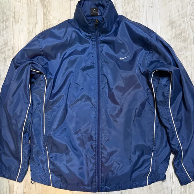 [160] 00s 나이키 네이비 바람막이 한국생산