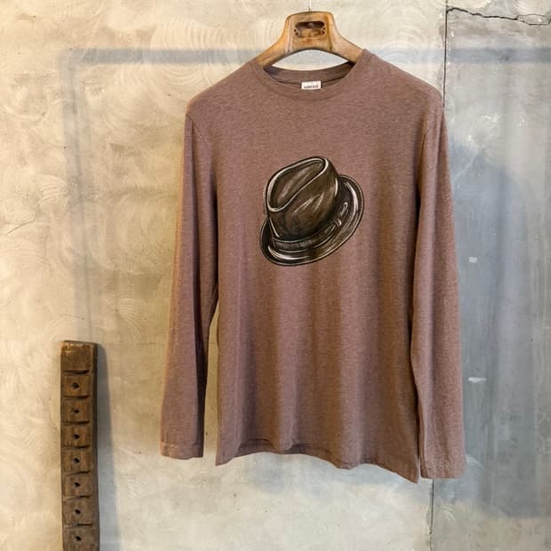 아르마니 꼴레지오니 그래픽 롱슬리브 티셔츠 100