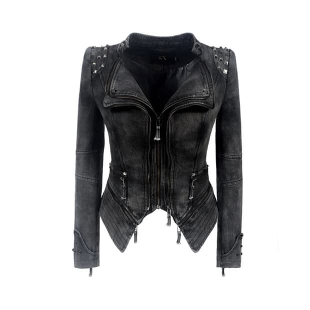 스터드 멀티웨이 라이더자켓