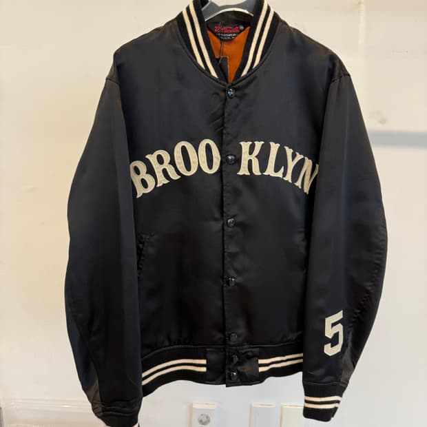 Whitesville Black Baseball Jacket