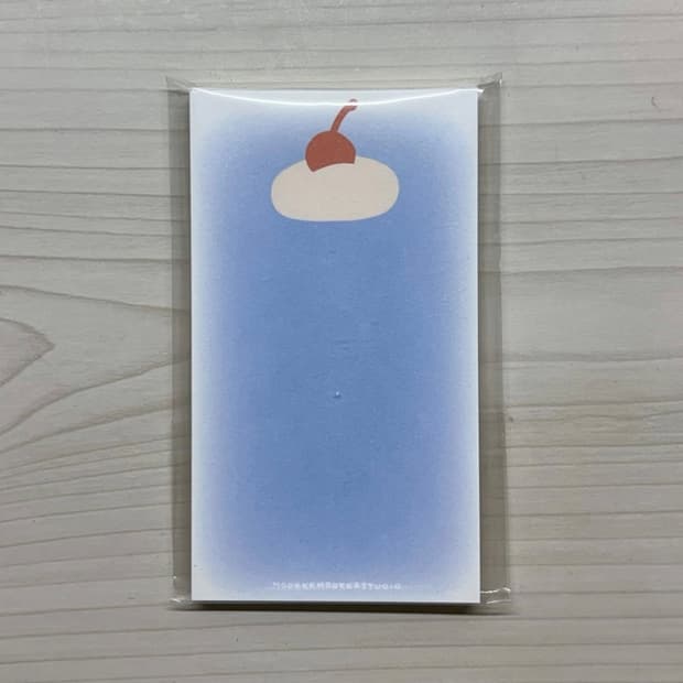 크림소다 메모지