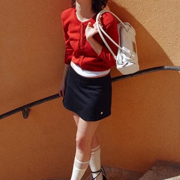 마뗑킴 로우 미니스커트