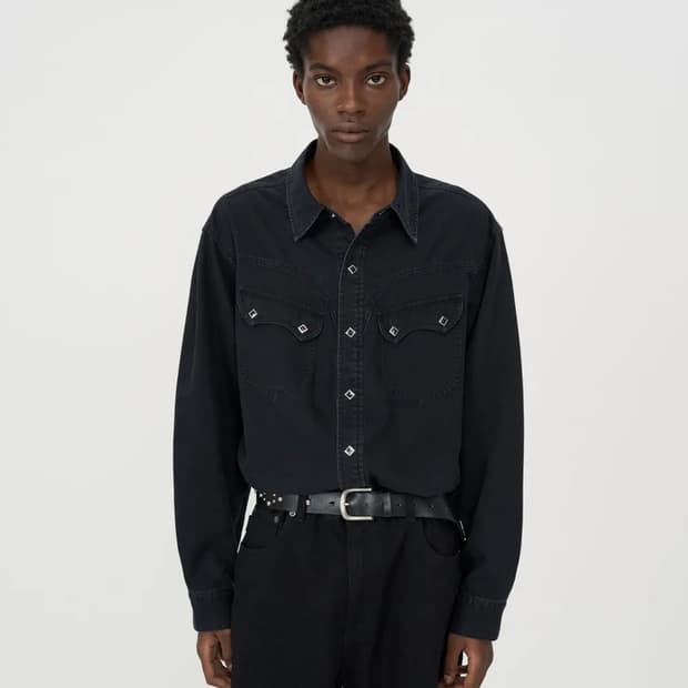 인사일런스 웨스턴 셔츠 