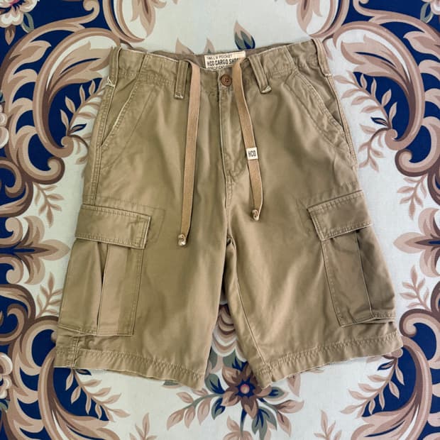 (30)홀리스터 Hollister HCO 카고 반바지(베이지)