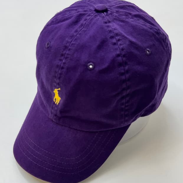 Polo 폴로 랄프로렌 퍼플 컬러 볼캡 