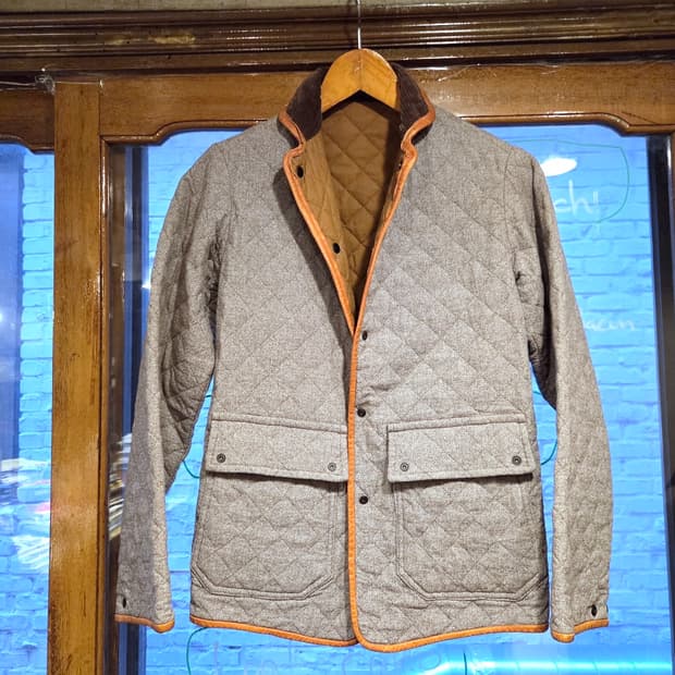 캐피탈 퀼팅자켓