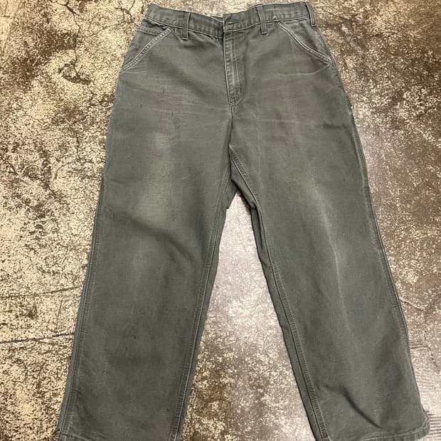 10s 칼하트 모스그린 카펜터 펜츠