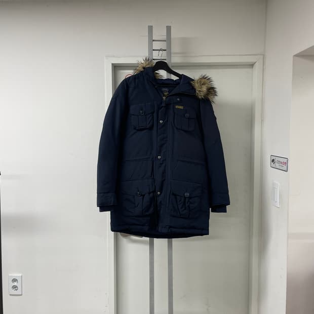 폴로 랄프로렌 네이비 패딩 XL18-20(W)