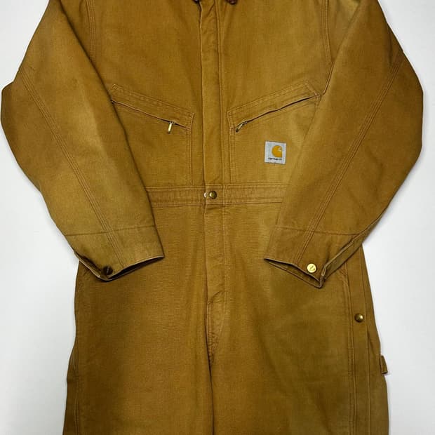 칼하트 브라운 점프수트 작업복