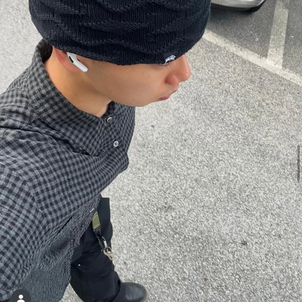 스투시 스트랜드 스컬캡 비니