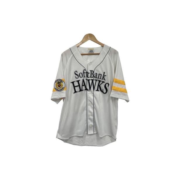 후쿠오카 소프트뱅크 호크스 야구 유니폼 반팔 저지