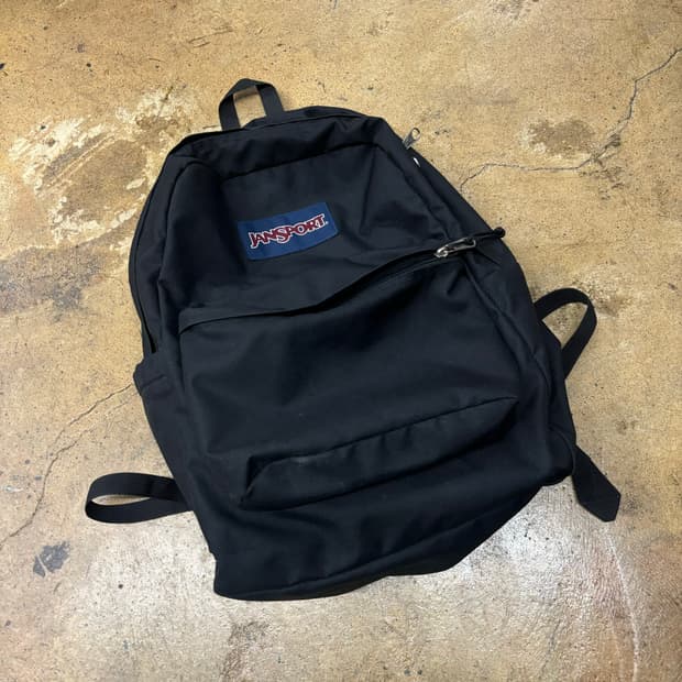 잔스포츠 블랙 백팩 가방