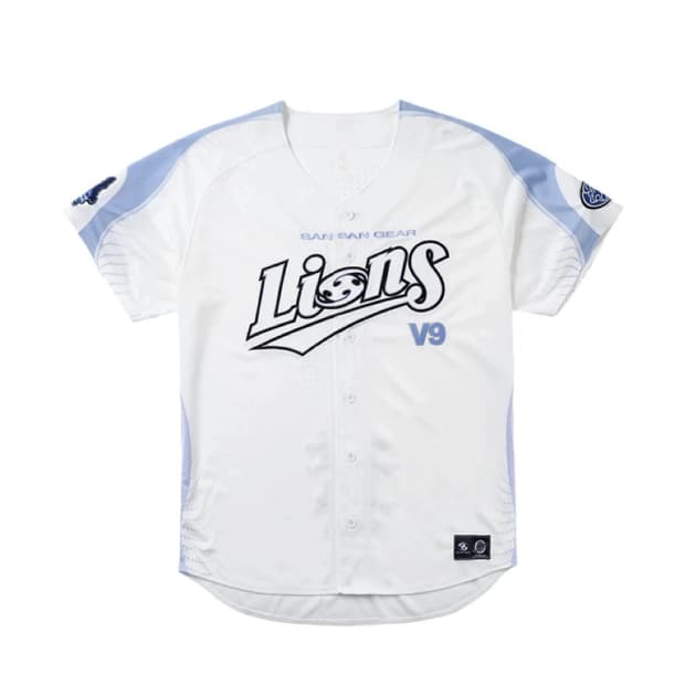 산산기어 삼성 라이온즈 화이트 유니폼 L