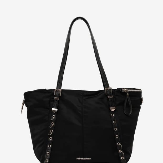 필인더블랭크 Trucker Bag (nylon)(black)